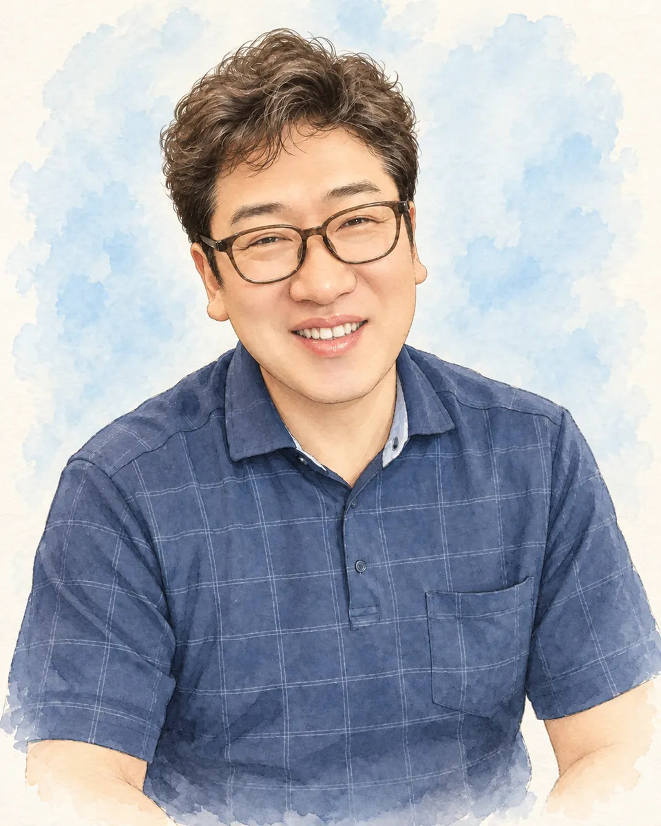 代表行政書士 石川直樹の水彩イラスト